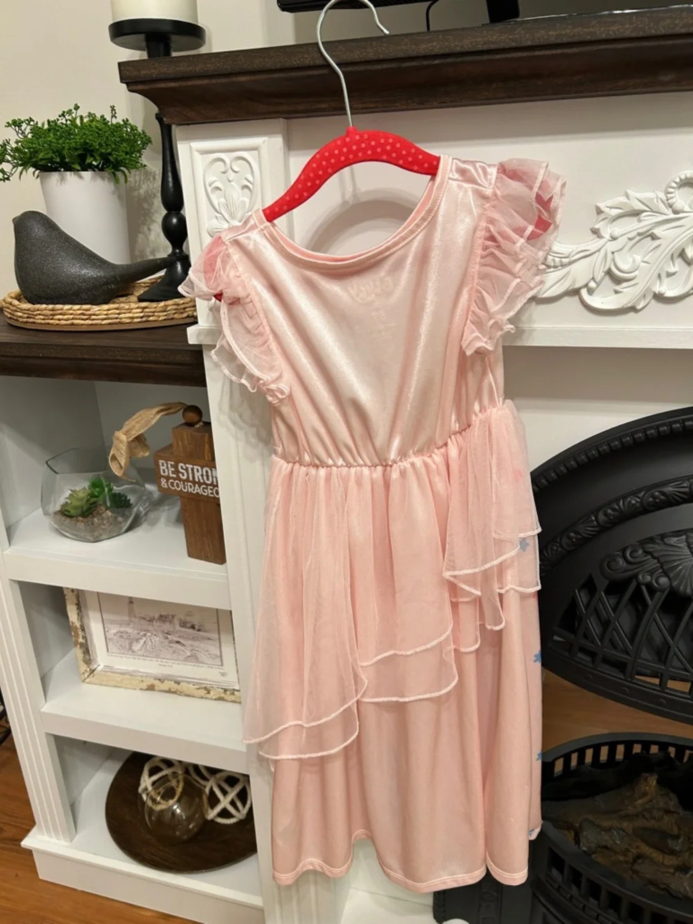 Disney Pink Layered Ruffle Tulle Dress - Picture 2 of 2